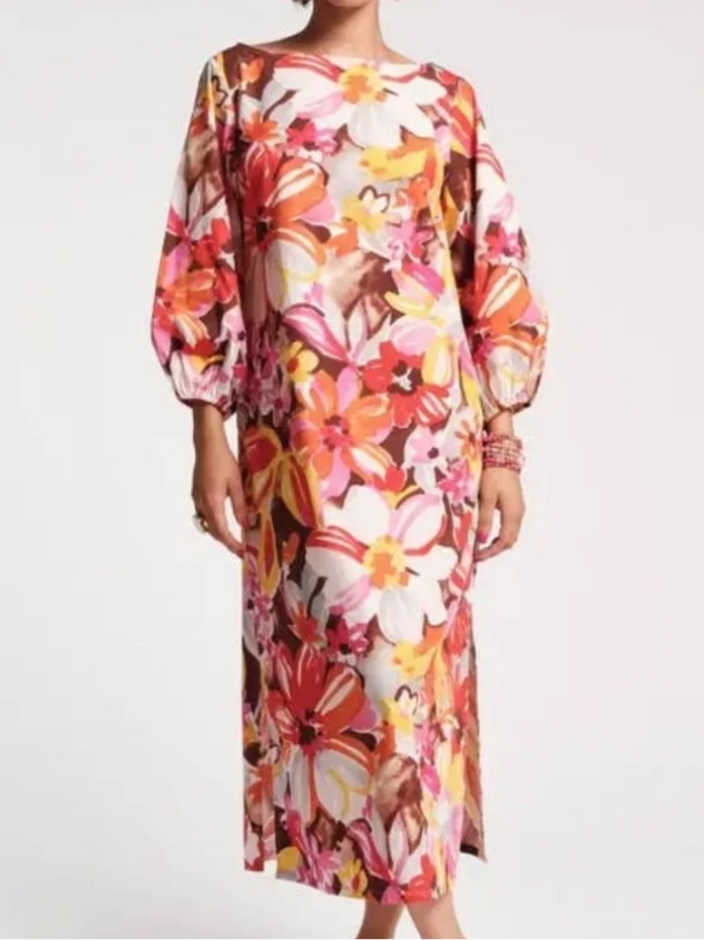Frances Valentine Minnow Maxi in Sun Floral - Size M